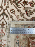 27385- Royal Heriz Hand-Knotted/Handmade Indian Rug/Carpet Traditional/Authentic/Size: 8'0" x 5'6"/244cm x 168cm