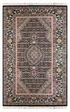 27401- Tabriz Persian Hand-knotted Carpet Authentic/Traditional Carpet/Rug/Size: 5'2" x 3'3"/157cm x 99cm