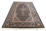 27401- Tabriz Persian Hand-knotted Carpet Authentic/Traditional Carpet/Rug/Size: 5'2" x 3'3"/157cm x 99cm