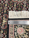 27401- Tabriz Persian Hand-knotted Carpet Authentic/Traditional Carpet/Rug/Size: 5'2" x 3'3"/157cm x 99cm