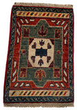 26677 -  Hand-knotted Contemporary Chobi Ziegler /Modern Carpet/Rug / Size: 2'0" x1'3"