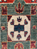 26677 -  Hand-knotted Contemporary Chobi Ziegler /Modern Carpet/Rug / Size: 2'0" x1'3"
