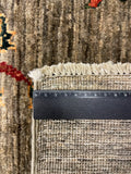 27400-Chobi Ziegler Handmade/Hand-knotted Afghan Rug/Carpet Tribal/Nomadic Authentic/ Size: 7'8" x 5'8" / 234cm x 173cm