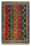 26694 -  Hand-knotted Contemporary Chobi Ziegler /Modern Carpet/Rug / Size: 2'0" x1'3"