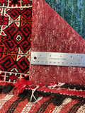 27402- Shiraz Antique Camel Bag Persian Hand-knotted/Authentic/Nomadic/Tribal/ Size: 2'8" x 2'3" /81cm x 69cm