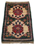 26691 -  Hand-knotted Contemporary Chobi Ziegler /Modern Carpet/Rug / Size: 2'0" x1'3"