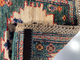 26691 -  Hand-knotted Contemporary Chobi Ziegler /Modern Carpet/Rug / Size: 2'0" x1'3"