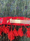 27403- Shiraz Tent Decor Persian Handmade/ Antique Authentic/Nomadic/Tribal/ Size: 5'1" x 2'9" / 155cm x 84cm
