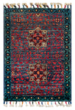 26576 -  Hand-knotted Contemporary Chobi Ziegler /Modern Carpet/Rug / Size: 2'0" x1'3"