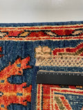 26660 - Chobi Hand-Knotted/Handmade Afghan Tribal/Nomadic Authentic/Size: 2'0" x 1'3"
