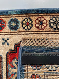 26666 -  Hand-knotted Contemporary Chobi Ziegler /Modern Carpet/Rug / Size: 2'0" x1'3"