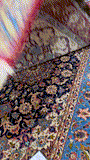 27395- Isfahan Persian Hand-Knotted Authentic/Traditional Carpet/Rug/ Size: 5'7" x 3'7"/170cmx 109cm