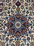 27396- Isfahan Persian Hand-Knotted Authentic/Traditional Carpet/Rug/ Size: 5'7" x 3'7"/173cmx 109cm