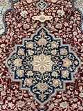 27398-Sarough Hand-Knotted/Handmade Persian Rug/Carpet Traditional Authentic/ Size: 6'5"x 4'8"/196cm x 142cm