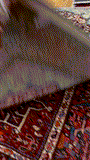 27398-Sarough Hand-Knotted/Handmade Persian Rug/Carpet Traditional Authentic/ Size: 6'5"x 4'8"/196cm x 142cm