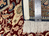 27398-Sarough Hand-Knotted/Handmade Persian Rug/Carpet Traditional Authentic/ Size: 6'5"x 4'8"/196cm x 142cm