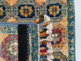 26572 -  Hand-knotted Contemporary Chobi Ziegler /Modern Carpet/Rug / Size: 2'0" x1'3"