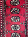 25064-Bokhara Hand-Knotted/Handmade Pakistani Rug/Carpet Tribal/Nomadic Authentic/ Size: 3'2" x 2'0"/97cm x 61cm