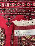 25064-Bokhara Hand-Knotted/Handmade Pakistani Rug/Carpet Tribal/Nomadic Authentic/ Size: 3'2" x 2'0"/97cm x 61cm