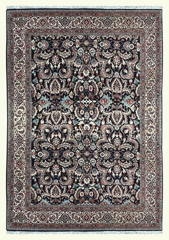 27044-Bidjar Hand-Knotted/Handmade Persian Rug/Carpet Traditional/ Authentic/ Size: 8'3"x 5'7"/251cm x 170cm