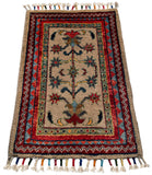 26575 -  Hand-knotted Contemporary Chobi Ziegler /Modern Carpet/Rug / Size: 2'0" x1'3"