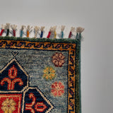 26568 -  Hand-knotted Contemporary Chobi Ziegler /Modern Carpet/Rug / Size: 2'0" x1'3"