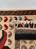 26188 -  Hand-knotted Contemporary Chobi Ziegler /Modern Carpet/Rug / Size: 2'0" x 1'3"