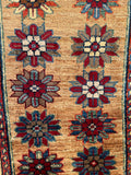 26563 -  Hand-knotted Contemporary Chobi Ziegler /Modern Carpet/Rug / Size: 2'0" x1'3"