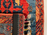 26552 -  Hand-knotted Contemporary Chobi Ziegler /Modern Carpet/Rug / Size: 2'0" x1'3"