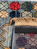 26532-Chobi Ziegler Hand-Knotted/Handmade Afghan Rug/Carpet Modern Authentic/Size: 2'0" x 1'3"