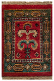 26678 -  Hand-knotted Contemporary Chobi Ziegler /Modern Carpet/Rug / Size: 2'0" x1'3"
