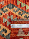 26062- Kelim Hand-Woven/Flat Weaved/Handmade Afghan /Carpet Tribal/Nomadic Authentic/Size: 3'2" x 2'0"/97cm x 61cm