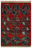 26667 -  Hand-knotted Contemporary Chobi Ziegler /Modern Carpet/Rug / Size: 2'0" x1'3"