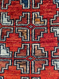 26667 -  Hand-knotted Contemporary Chobi Ziegler /Modern Carpet/Rug / Size: 2'0" x1'3"