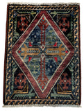 26570 -  Hand-knotted Contemporary Chobi Ziegler /Modern Carpet/Rug / Size: 2'0" x1'3"