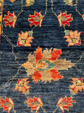 26500-Chobi Ziegler Hand-Knotted/Handmade Afghan Rug/Carpet Modern Authentic/Size: 3'2" x 1'7"