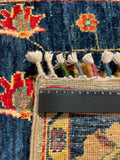 26500-Chobi Ziegler Hand-Knotted/Handmade Afghan Rug/Carpet Modern Authentic/Size: 3'2" x 1'7"