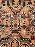 26252-Chobi Ziegler Hand-Knotted/Handmade Afghan Rug/Carpet Modern Authentic/Size: 3'3" x 1'5"