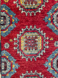 26247 - Hand-knotted Contemporary Chobi Ziegler /Modern Carpet/Rug / Size: 3'1" x 1'6"