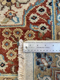 27841- Royal Heriz Hand-Knotted/Handmade Indian Rug/Carpet Traditional/Authentic/Size: 9'10" x 7'10"/300cmx 239cm