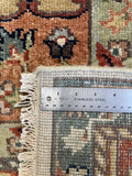 27842- Royal Heriz Hand-Knotted/Handmade Indian Rug/Carpet Traditional/Authentic/Size: 9'10" x 7'11"/300cmx 241cm