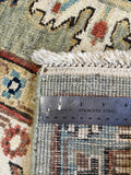 27840- Royal Heriz Hand-Knotted/Handmade Indian Rug/Carpet Traditional/Authentic/Size: 9'11" x 7'11"/301cmx 241cm
