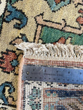 27839- Royal Heriz Hand-Knotted/Handmade Indian Rug/Carpet Traditional/Authentic/Size: 10'2" x 7'10"/310cmx 239cm