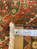 27848- Royal Heriz Hand-Knotted/Handmade Indian Rug/Carpet Traditional/Authentic/Size:  9'9" x 7'10"/297cmx 239cm