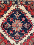 26274-Chobi Ziegler Hand-Knotted/Handmade Afghan Rug/Carpet Modern Authentic/Size: 3'2" x 1'6"