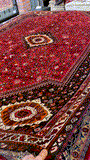 27849- Shiraz Persian Hand-knotted/Authentic/Traditional Nomadic/Tribal / Size: 10'0" x 6'11"/305cm x 211cm