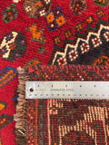 27858- Shiraz Persian Hand-knotted/Authentic/Traditional Nomadic/Tribal / Size: 8'10" x 5'10"/269cm x 178cm