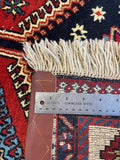 27898-Yalameh Hand-Knotted/Handmade Persian Rug/Carpet Tribal/Nomadic Authentic/ Size: 9'6" x 6'7"/290cm x 201cm