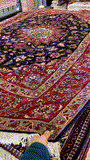 27852-Sarough Hand-Knotted/Handmade Persian Rug/Carpet Traditional Authentic/ Size: 9'8"x 7'5"/295cm x 226cm