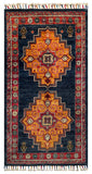 26258-Chobi Ziegler Hand-Knotted/Handmade Afghan Rug/Carpet Modern Authentic/Size: 3'2" x 1'6"